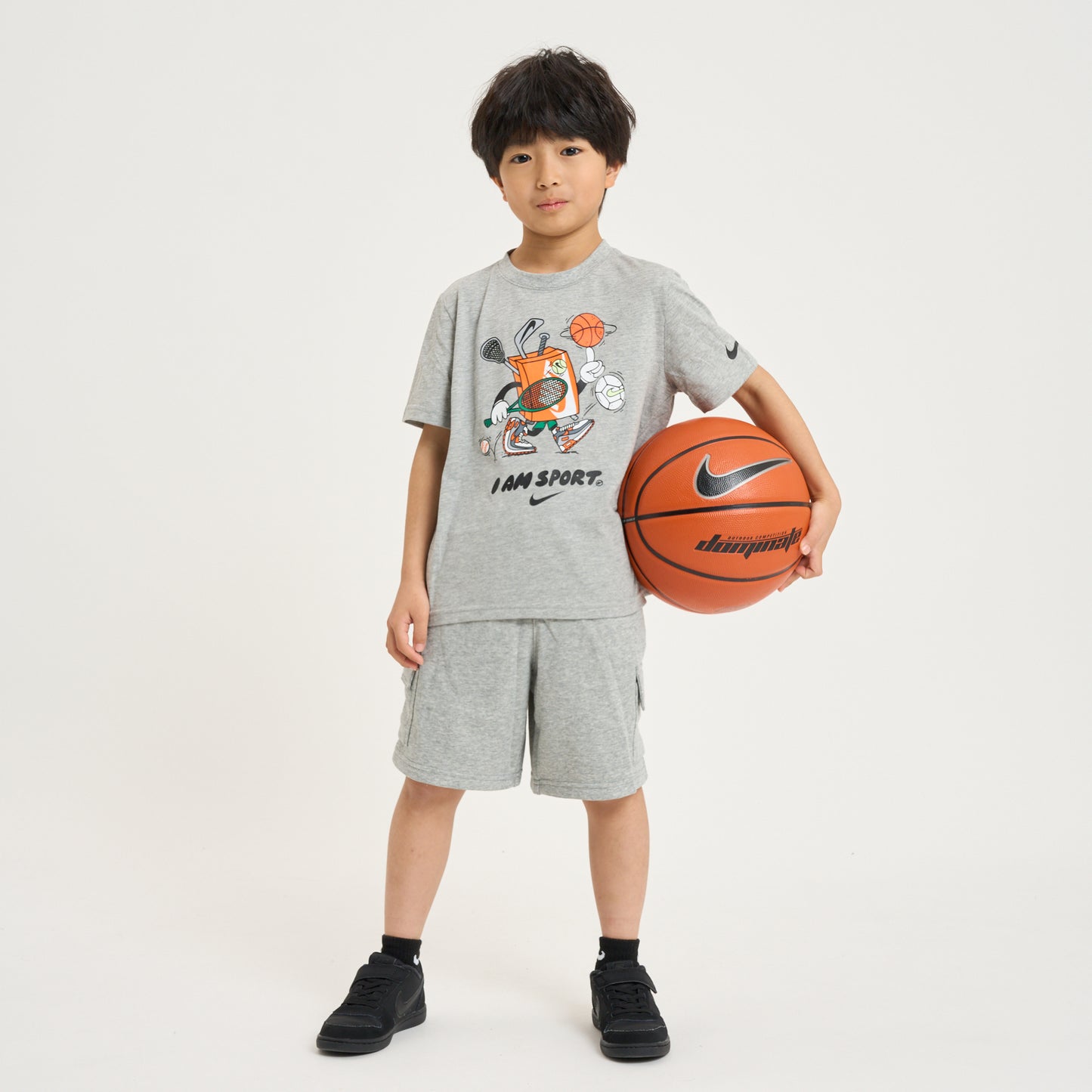 キッズ(105-120cm)  NIKE(ナイキ) 半袖Tシャツ NKB I AM SPORT BOXY GRAPHIC TE