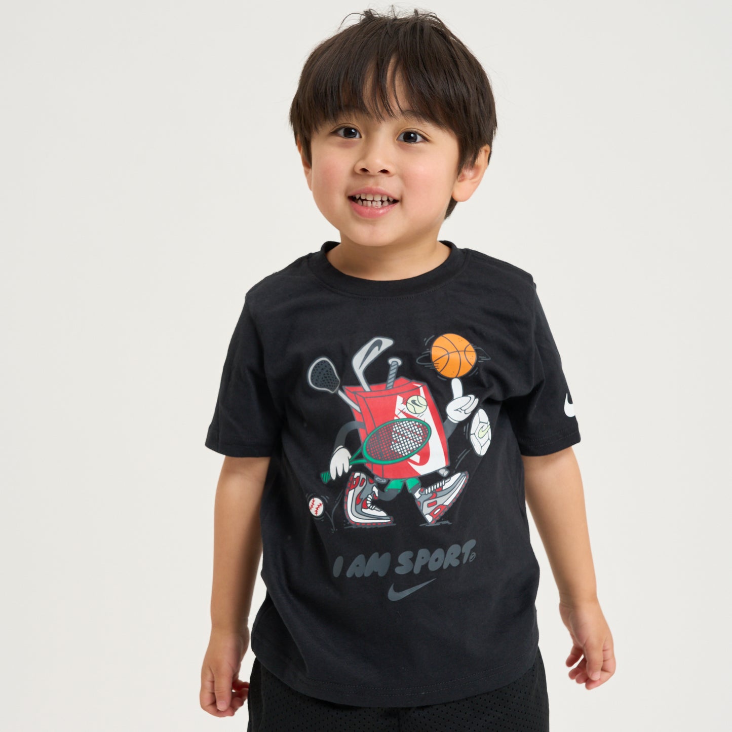 キッズ(105-120cm)  NIKE(ナイキ) 半袖Tシャツ NKB I AM SPORT BOXY GRAPHIC TE