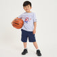キッズ(105-120cm)  NIKE(ナイキ) 半袖Tシャツ NKB CHALKY BOXY BBALL TEE