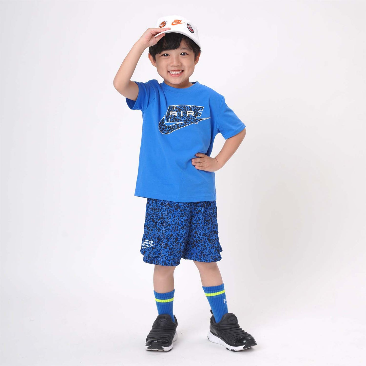 キッズ(105-120cm)  NIKE(ナイキ) セットアップ NKB B NK AIR AOP CARGO SHORT S