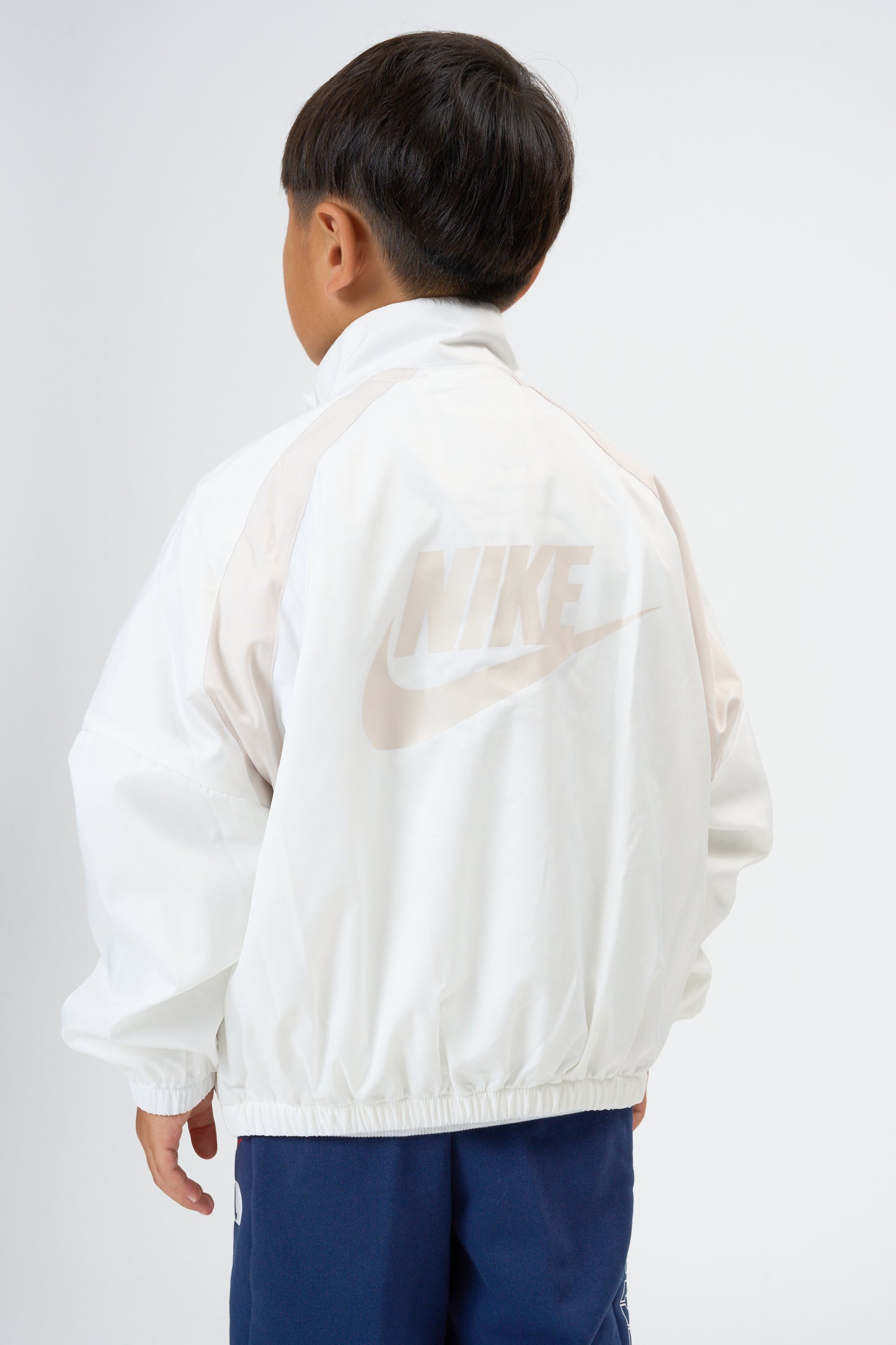 キッズ(105-120cm)  NIKE(ナイキ) ジャケット NKN COLOR BLOCK HOODLESS JKT