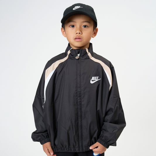 キッズ(105-120cm)  NIKE(ナイキ) ジャケット NKN COLOR BLOCK HOODLESS JKT