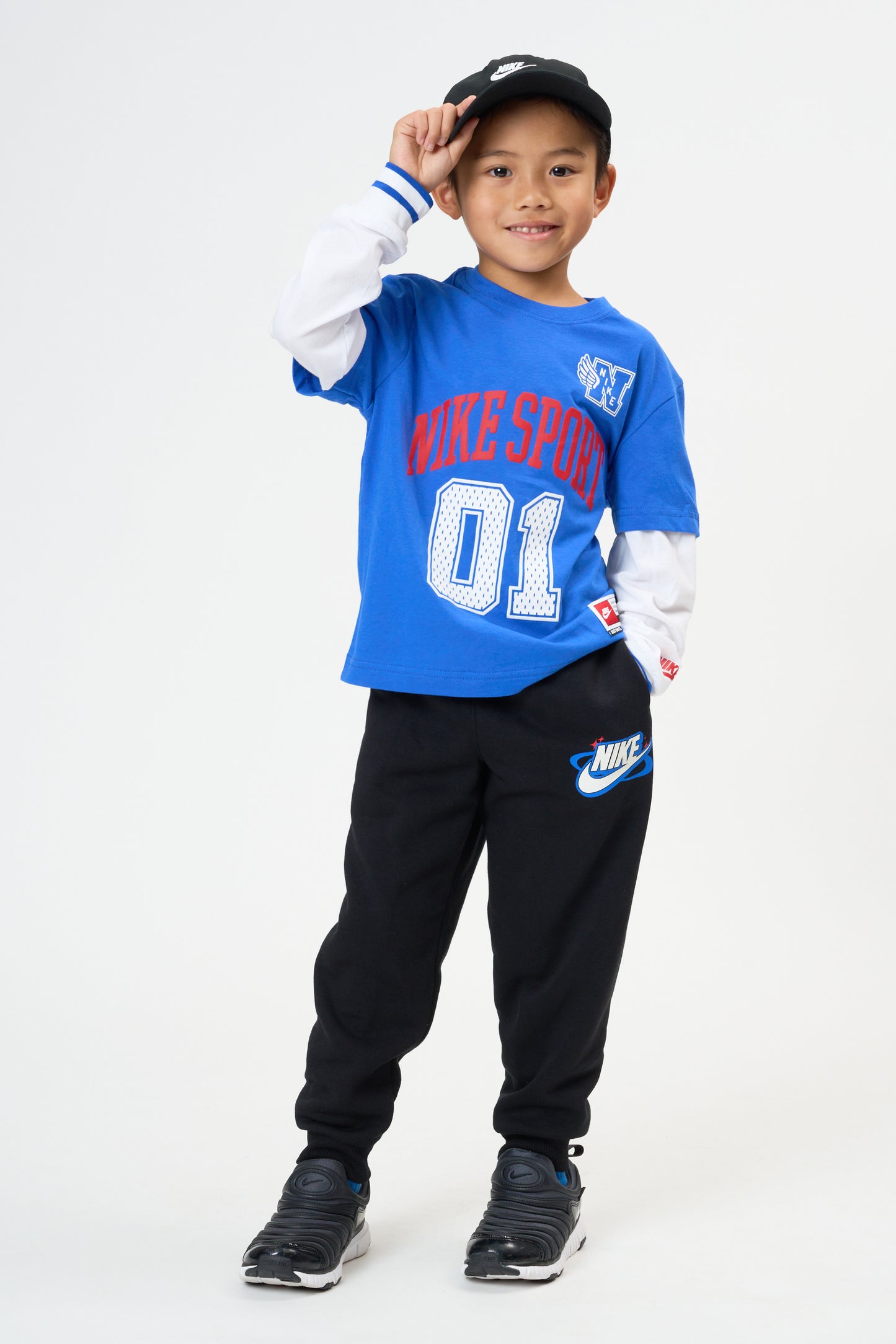 キッズ(105-120cm)  NIKE(ナイキ) 長袖Tシャツ NKB MULTISPORT MIDTOWN LONG SL