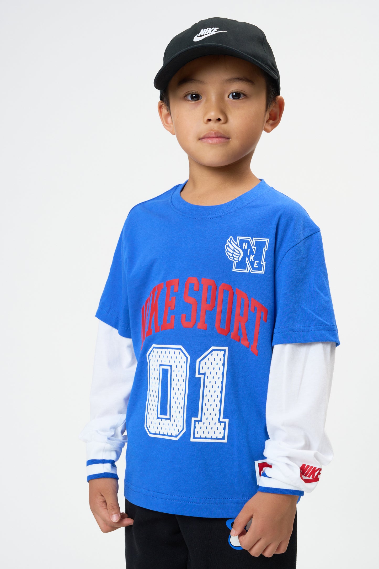 キッズ(105-120cm)  NIKE(ナイキ) 長袖Tシャツ NKB MULTISPORT MIDTOWN LONG SL