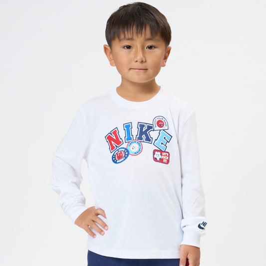 キッズ(105-120cm)  NIKE(ナイキ) 長袖Tシャツ NKB NIKE GRAPHIC LONG SLV TEE