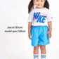 キッズ(105-120cm) Tシャツ NIKE(ナイキ) NKB SPLIT NIKE BLOCK SS TEE