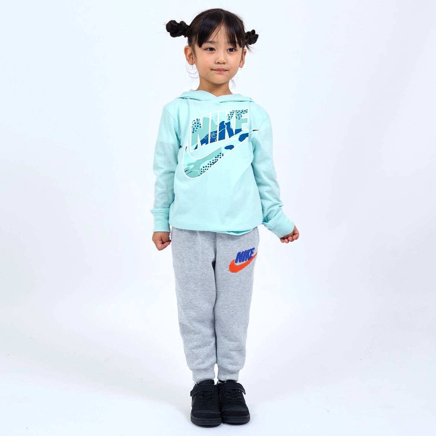 キッズ(105-120cm) トレーナー/パーカー NIKE(ナイキ) NKB B NSW CLUB CAMO JRSY LS