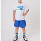 キッズ(105-120cm)  NIKE(ナイキ) セットアップ NKB B NK WOVEN SHORT SET