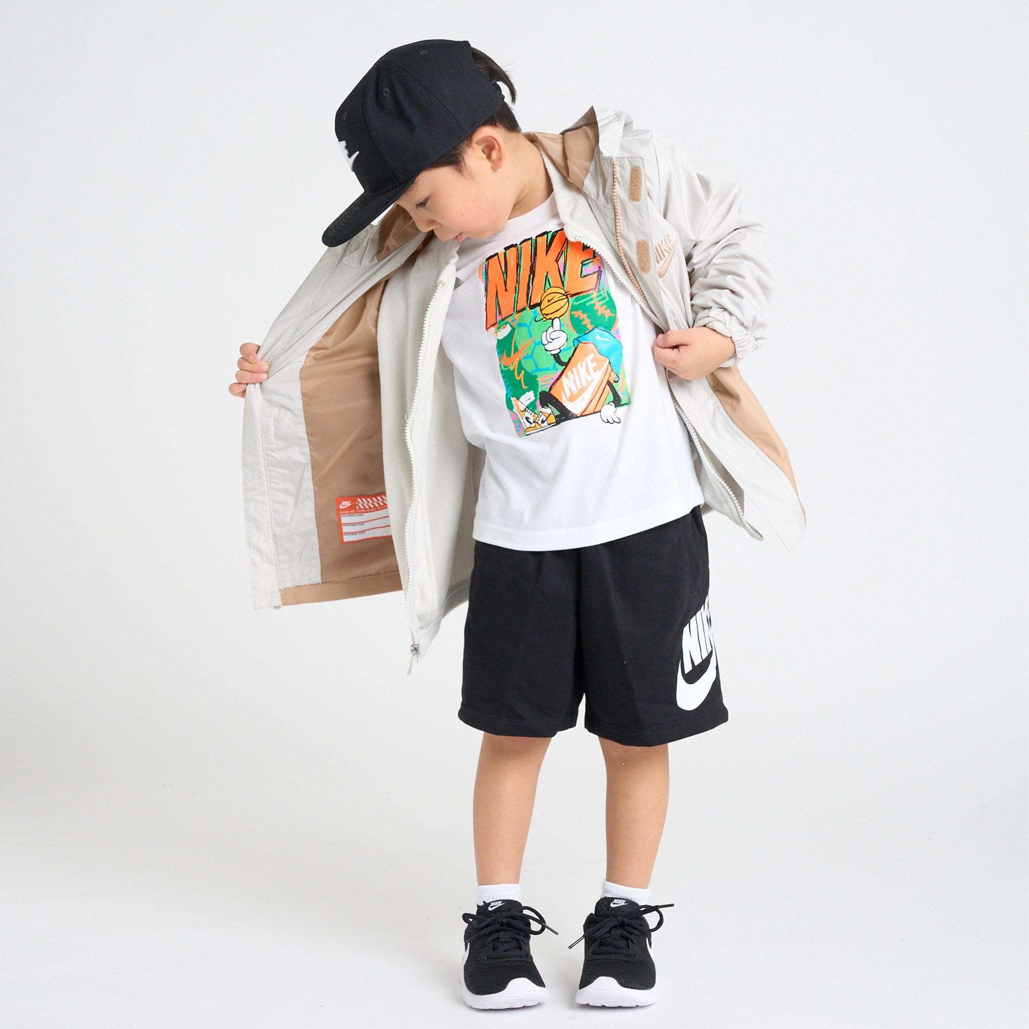 キッズ(105-120cm) アウター NIKE(ナイキ) NKN SYSTEM JACKET – ROOKIE