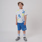 キッズ(105-120cm)  NIKE(ナイキ) セットアップ NKN N NSW AOP LT WT FT SHORT S