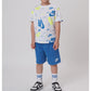 キッズ(105-120cm)  NIKE(ナイキ) セットアップ NKN N NSW AOP LT WT FT SHORT S