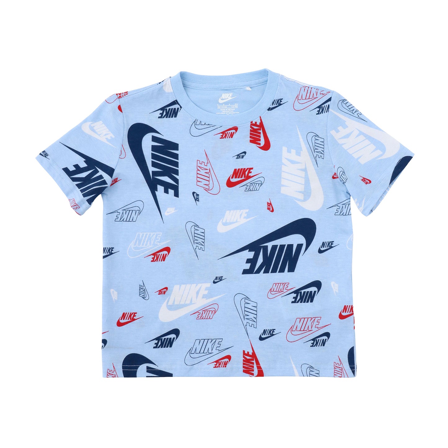 キッズ(105-120cm)  NIKE(ナイキ) セットアップ NKN N NSW AOP LT WT FT SHORT S