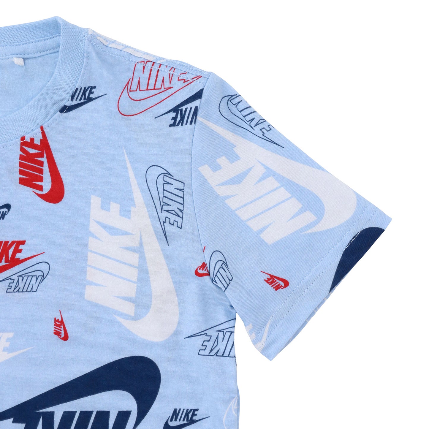 キッズ(105-120cm)  NIKE(ナイキ) セットアップ NKN N NSW AOP LT WT FT SHORT S
