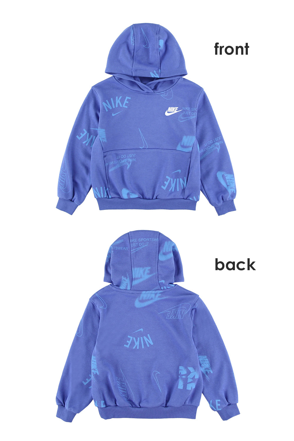 キッズ(105-120cm) トレーナー/パーカー NIKE(ナイキ) NKN CLUB BRAND ENERGY AOP HOOD