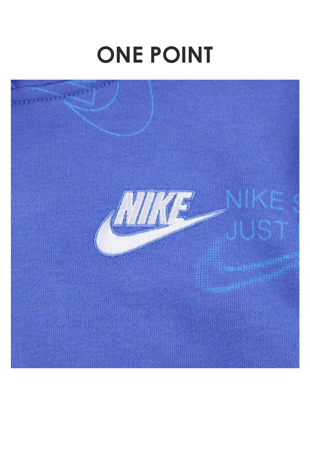 キッズ(105-120cm) トレーナー/パーカー NIKE(ナイキ) NKN CLUB BRAND ENERGY AOP HOOD