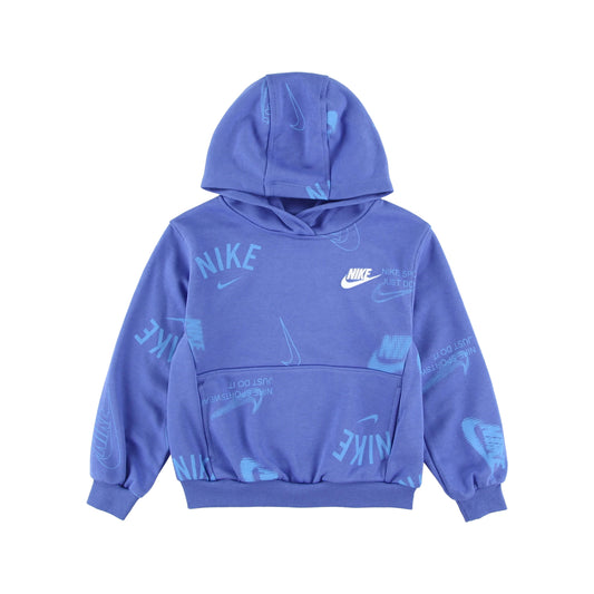 キッズ(105-120cm) トレーナー/パーカー NIKE(ナイキ) NKN CLUB BRAND ENERGY AOP HOOD