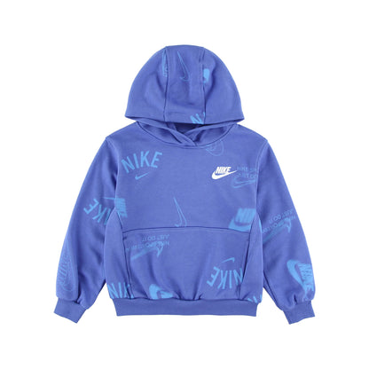 キッズ(105-120cm) トレーナー/パーカー NIKE(ナイキ) NKN CLUB BRAND ENERGY AOP HOOD