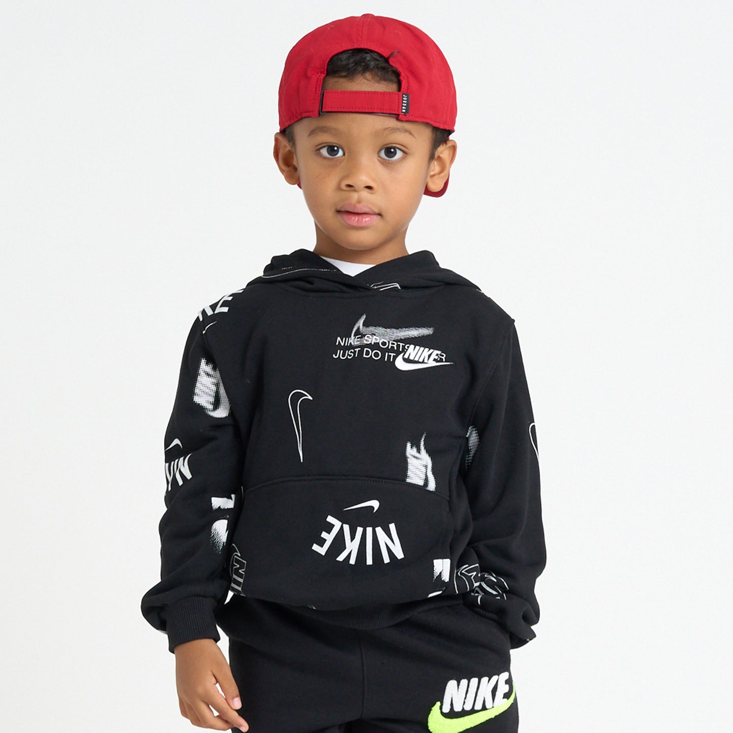 キッズ(105-120cm) トレーナー/パーカー NIKE(ナイキ) NKN CLUB BRAND ENERGY AOP HOOD