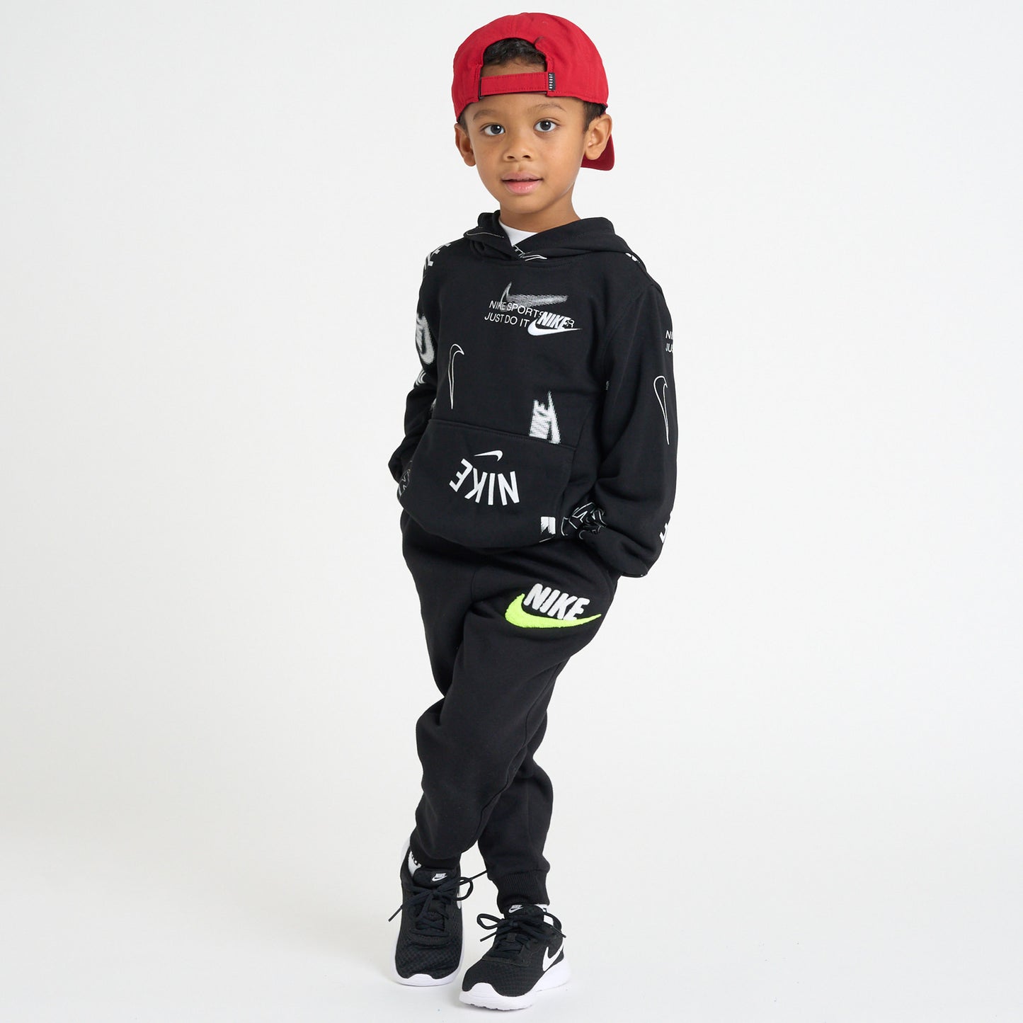 キッズ(105-120cm) トレーナー/パーカー NIKE(ナイキ) NKN CLUB BRAND ENERGY AOP HOOD