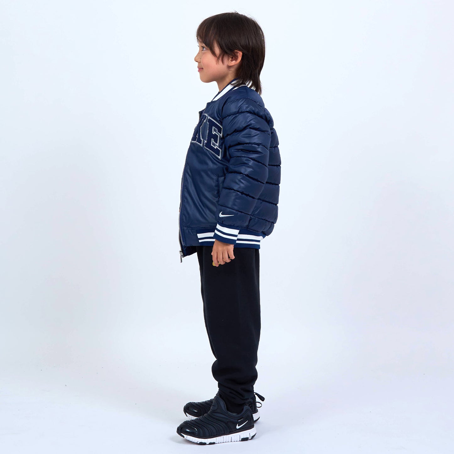 キッズ(105-120cm) アウター NIKE(ナイキ) NKN NIKE BASEBALL PUFFER JKT