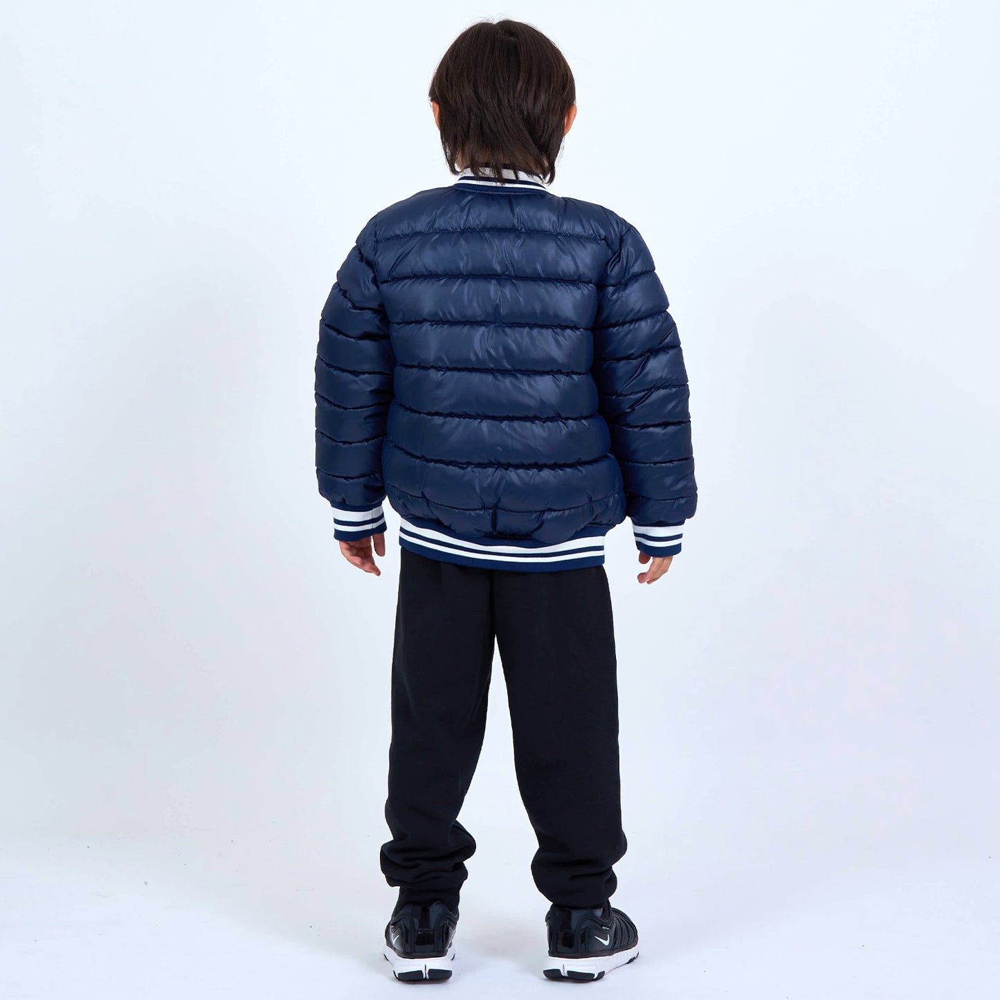 キッズ(105-120cm) アウター NIKE(ナイキ) NKN NIKE BASEBALL PUFFER JKT