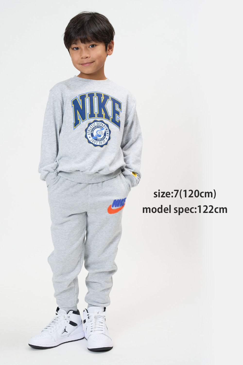 キッズ(105-120cm) トレーナー/パーカー NIKE(ナイキ) NKB B NSW P.E. GFX CREW