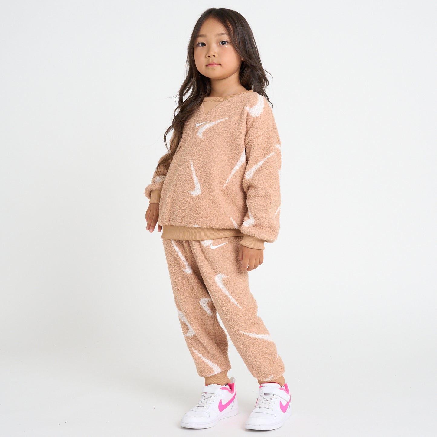 キッズ(105-120cm) セット商品 NIKE(ナイキ) NKN BOUCLE JACQUARD PO SET