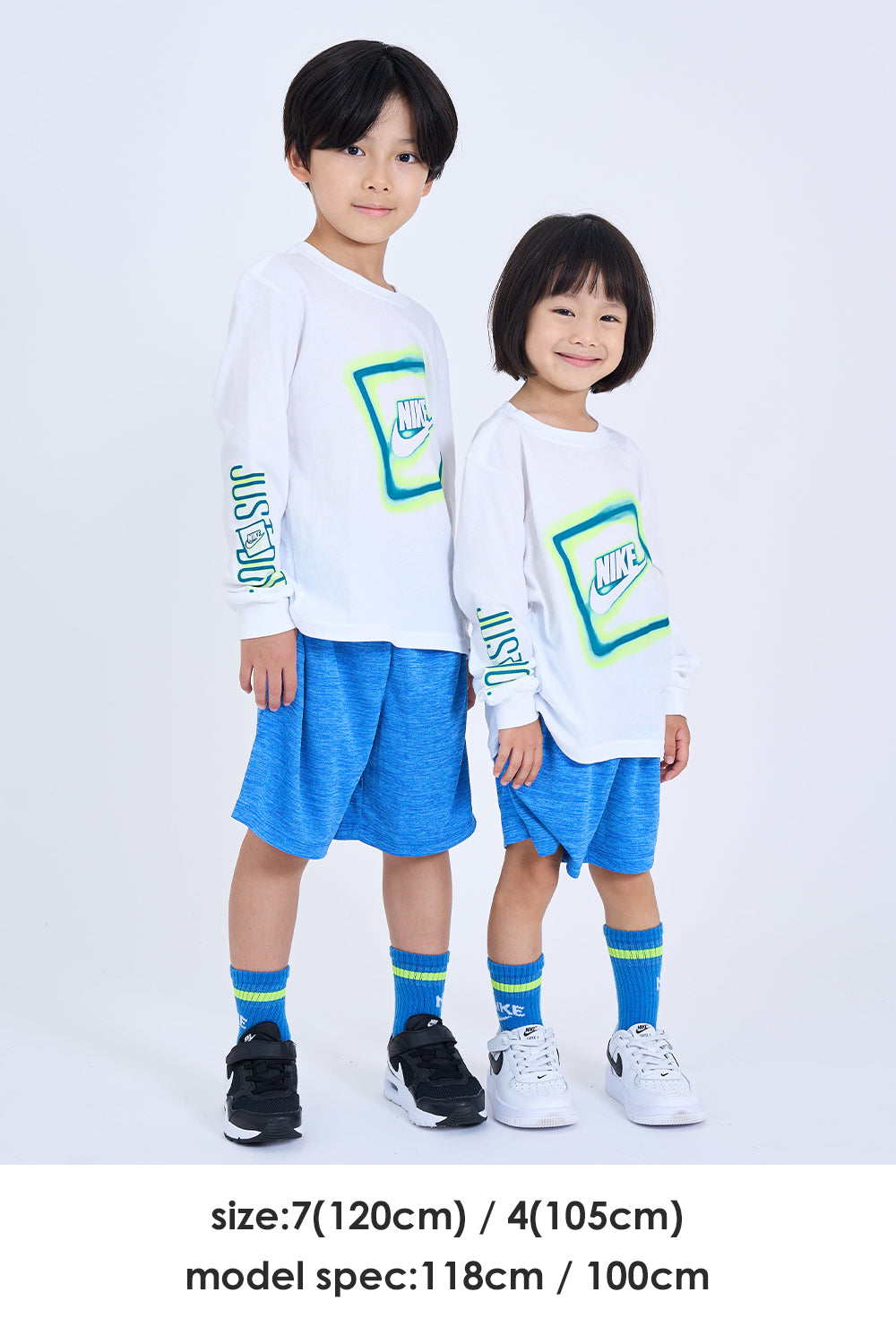 キッズ(105-120cm) Tシャツ NIKE(ナイキ) NKB NEON BOX FUTURA