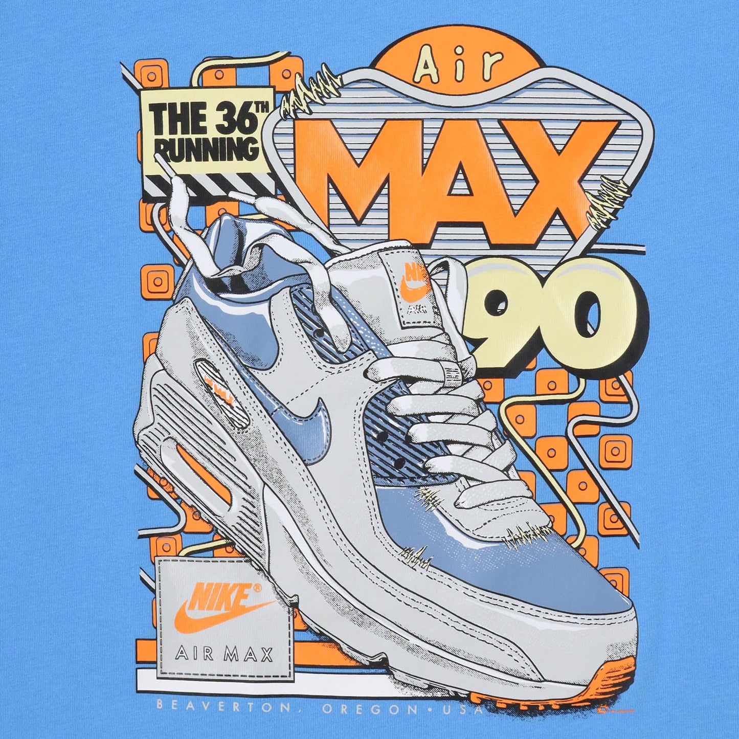 キッズ(105-120cm)  NIKE(ナイキ) 半袖Tシャツ NKB AIR MAX SNEAKER TEE