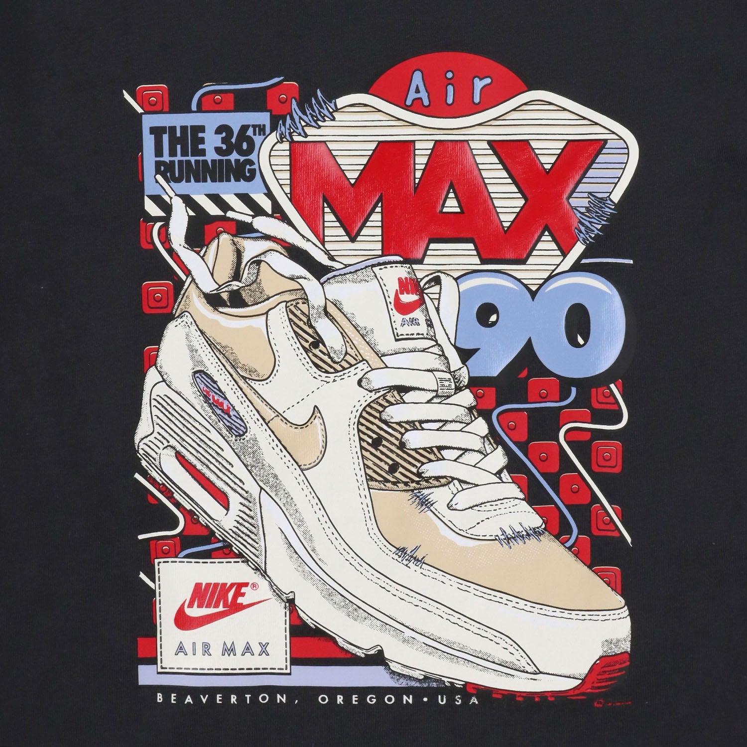 キッズ(105-120cm) NIKE(ナイキ) 半袖Tシャツ NKB AIR MAX SNEAKER TEE