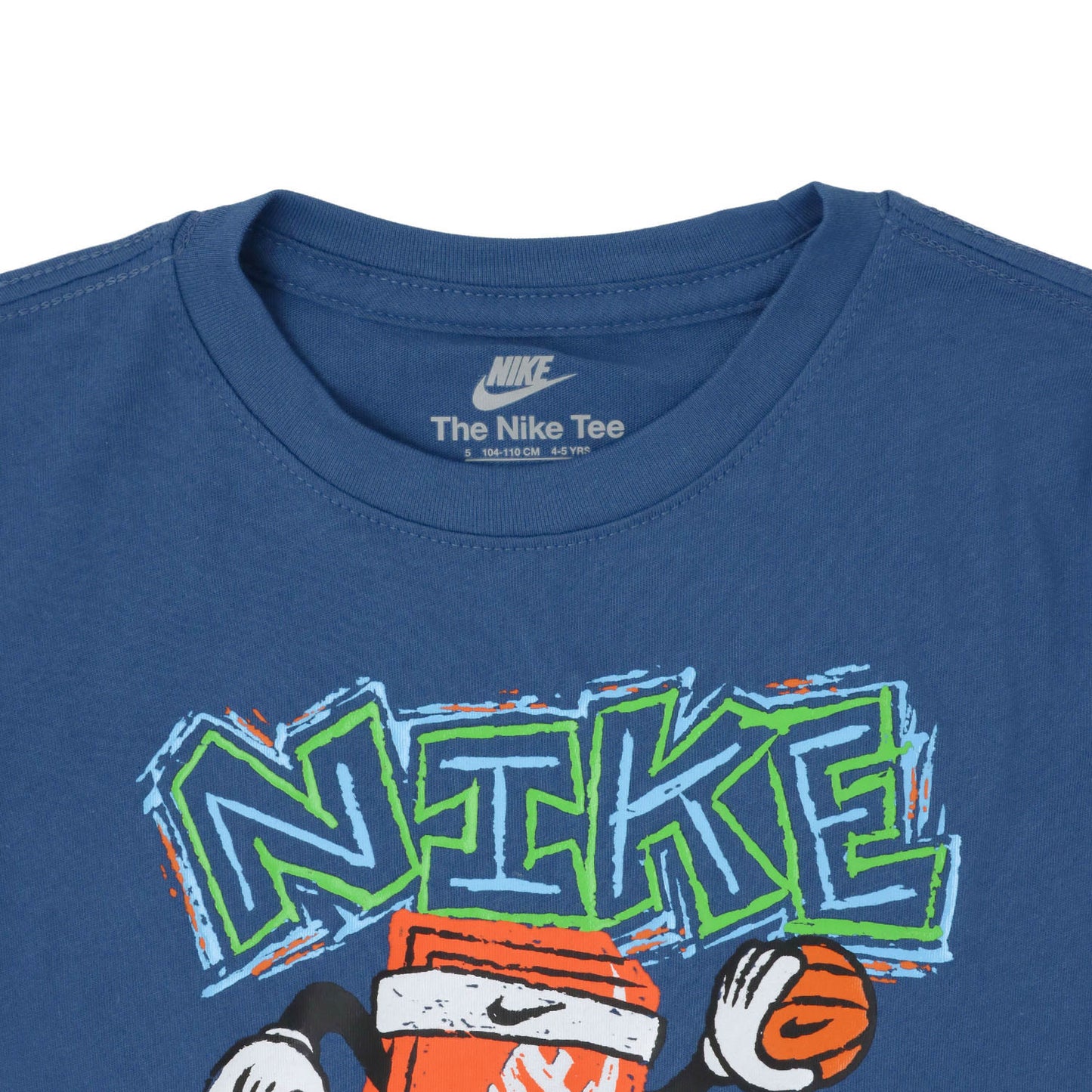 キッズ(105-120cm)  NIKE(ナイキ) 半袖Tシャツ NKB CHALKY BOXY BBALL TEE