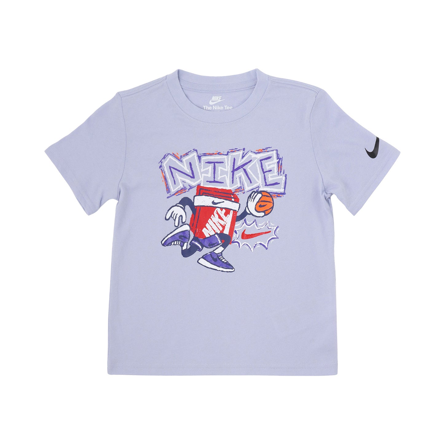 キッズ(105-120cm)  NIKE(ナイキ) 半袖Tシャツ NKB CHALKY BOXY BBALL TEE