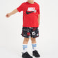 キッズ(105-120cm)  NIKE(ナイキ) セットアップ NKB B NSW ITZ AOP SHORT SET