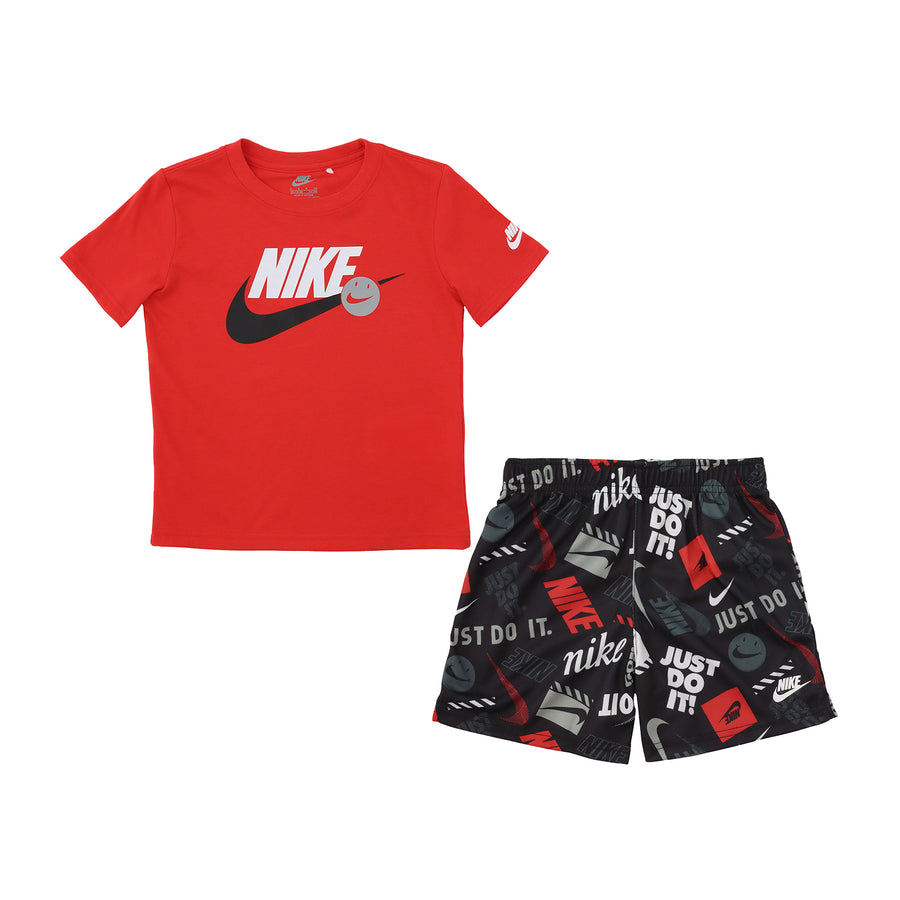 キッズ(105-120cm)  NIKE(ナイキ) セットアップ NKB B NSW ITZ AOP SHORT SET