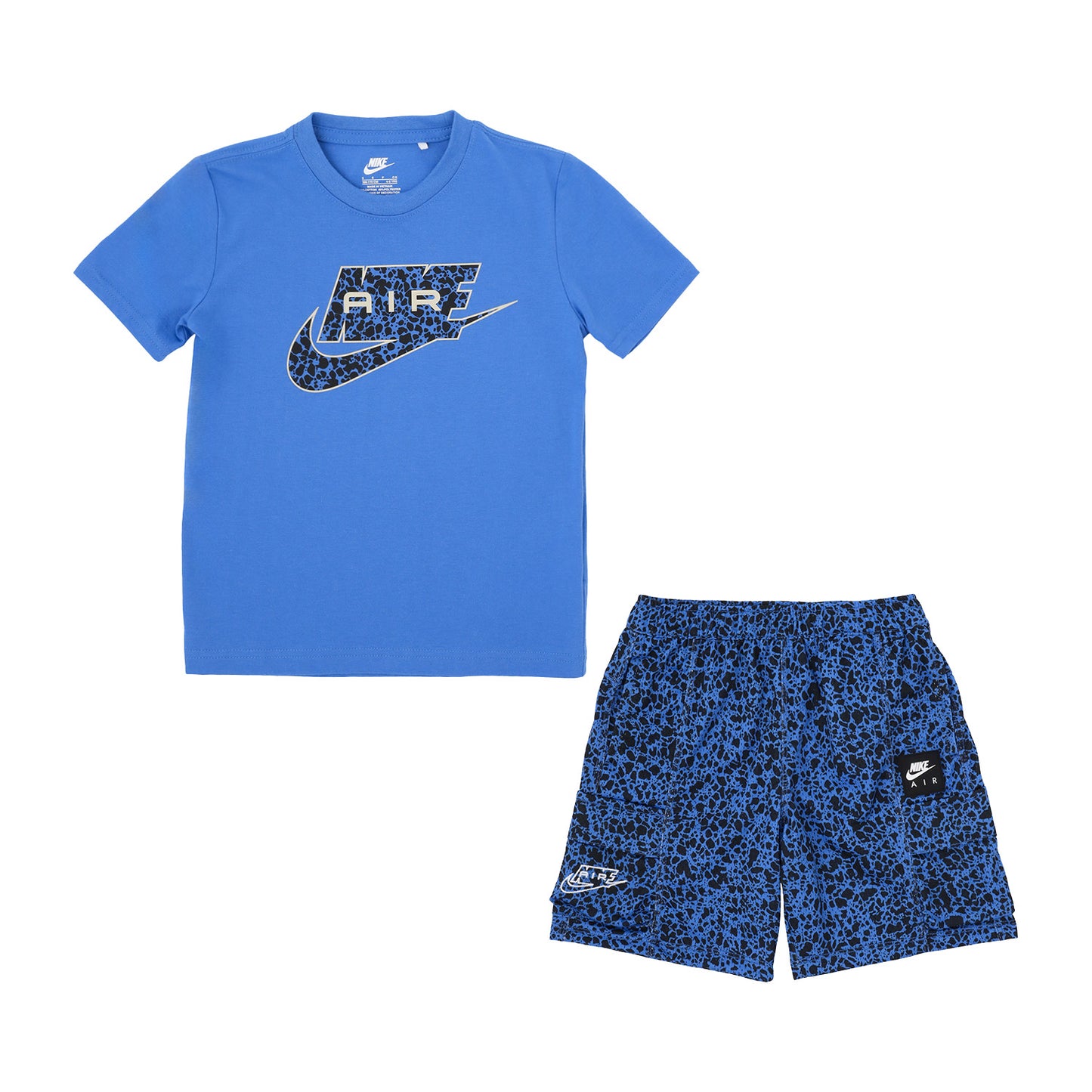 キッズ(105-120cm)  NIKE(ナイキ) セットアップ NKB B NK AIR AOP CARGO SHORT S