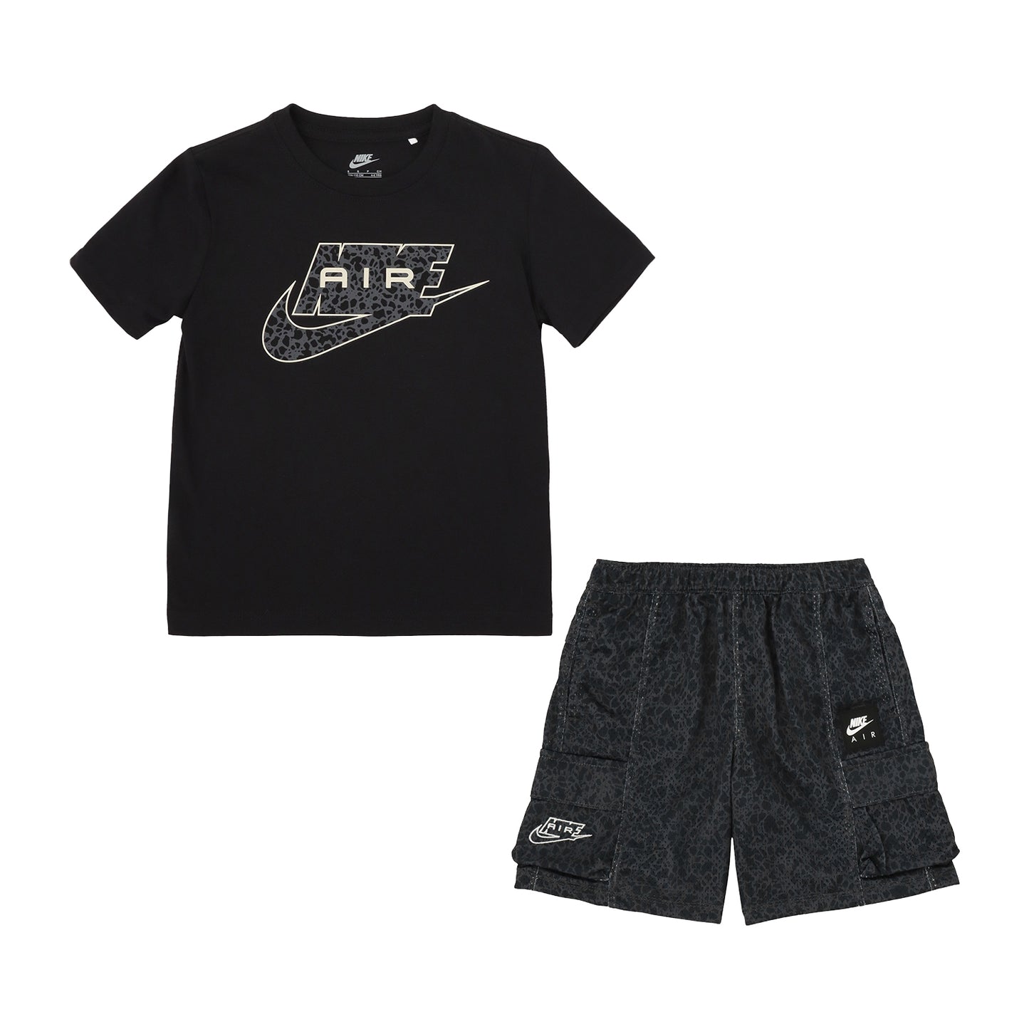 キッズ(105-120cm)  NIKE(ナイキ) セットアップ NKB B NK AIR AOP CARGO SHORT S