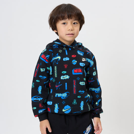 キッズ(105-120cm)  NIKE(ナイキ) パーカー NKB B NSW BRAND AMBASSADOR AOP