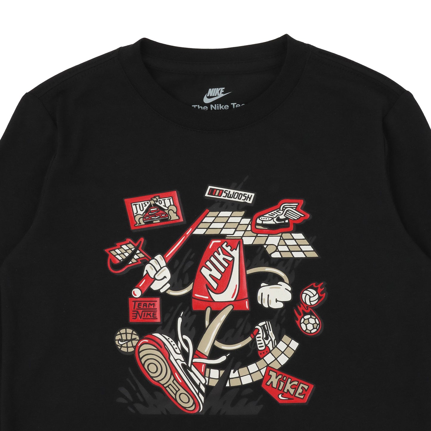 キッズ(105-120cm)  NIKE(ナイキ) 長袖Tシャツ NKB NIKE BOXY LONG SLV TEE