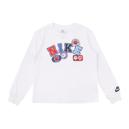 キッズ(105-120cm)  NIKE(ナイキ) 長袖Tシャツ NKB NIKE GRAPHIC LONG SLV TEE