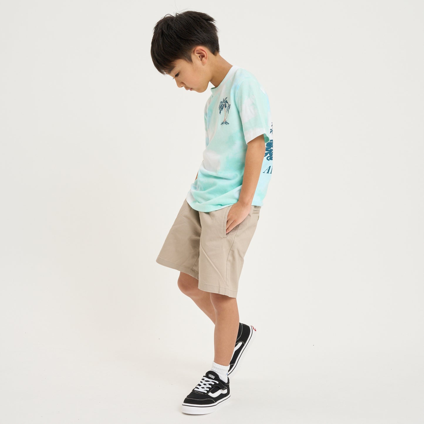 【110-170cm】  A&F(アバクロンビー&フィッチ) 半袖Tシャツ AFB PALM SPRINGS TEE