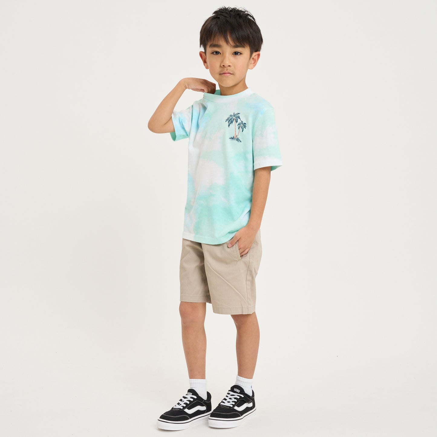 【110-170cm】  A&F(アバクロンビー&フィッチ) 半袖Tシャツ AFB PALM SPRINGS TEE
