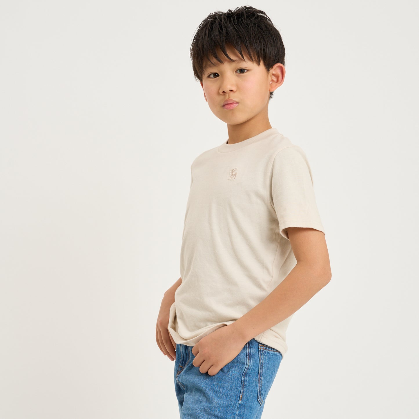 【110-170cm】  A&F(アバクロンビー&フィッチ) 半袖Tシャツ AFBSHORT SLEEVE ESSENTIAL TEE