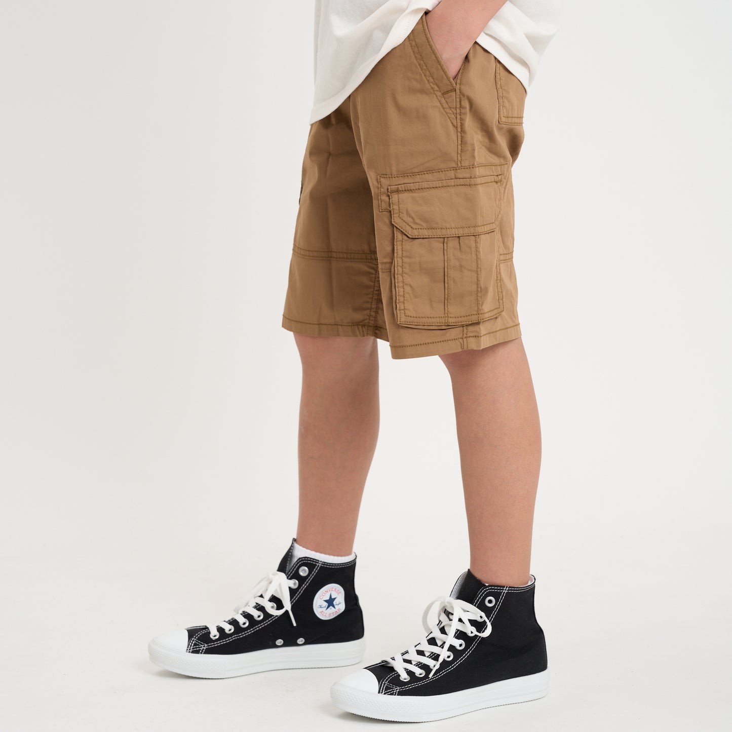 【110-170cm】  A&F(アバクロンビー&フィッチ) ハーフパンツ AFB BAGGY CARGO SHORTS