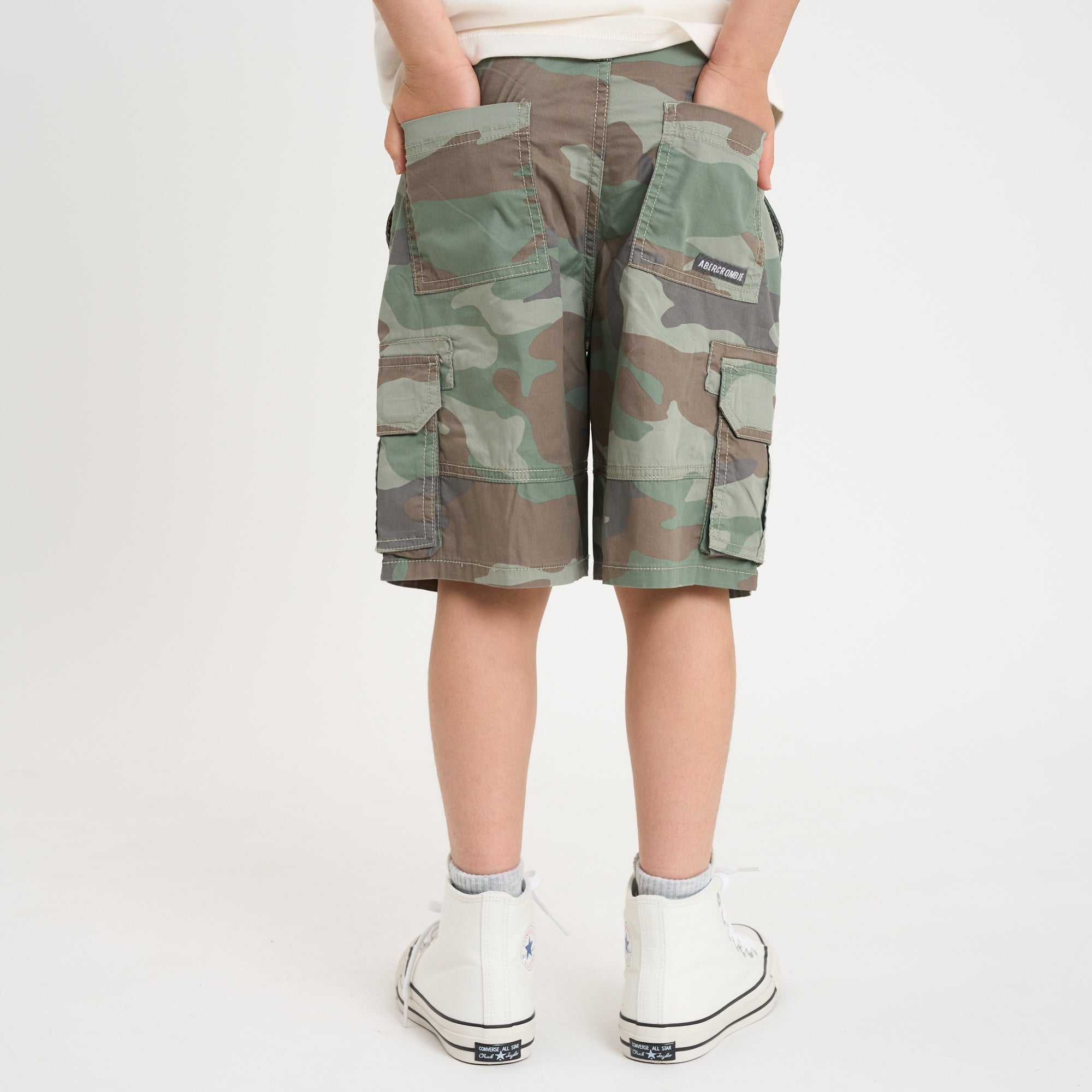 110-170cm】 A&F(アバクロンビー&フィッチ) ハーフパンツ AFB BAGGY