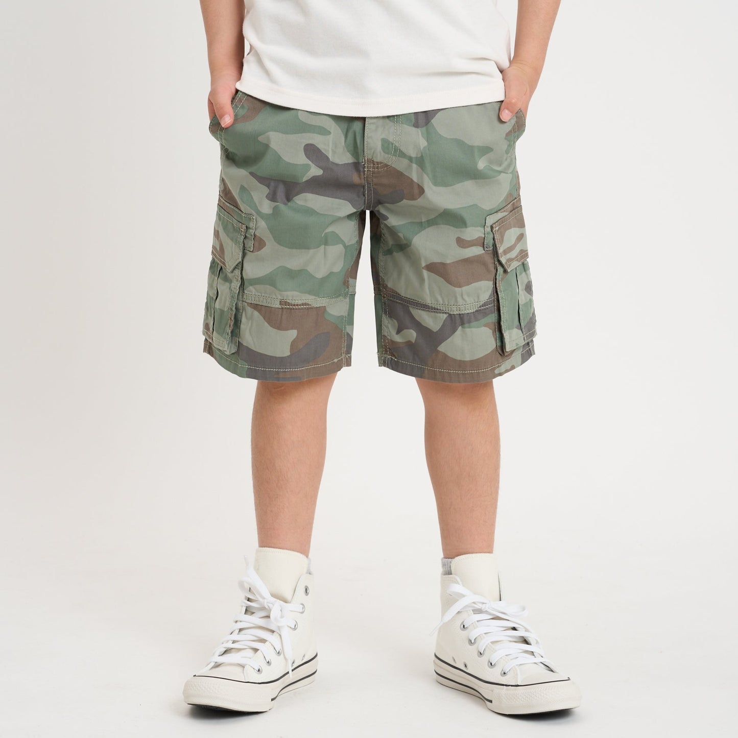 【110-170cm】  A&F(アバクロンビー&フィッチ) ハーフパンツ AFB BAGGY CARGO SHORTS