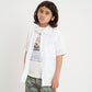 【110-170cm】  A&F(アバクロンビー&フィッチ) 布帛シャツ AFB SHORT SLEEVE ICON SHIRT
