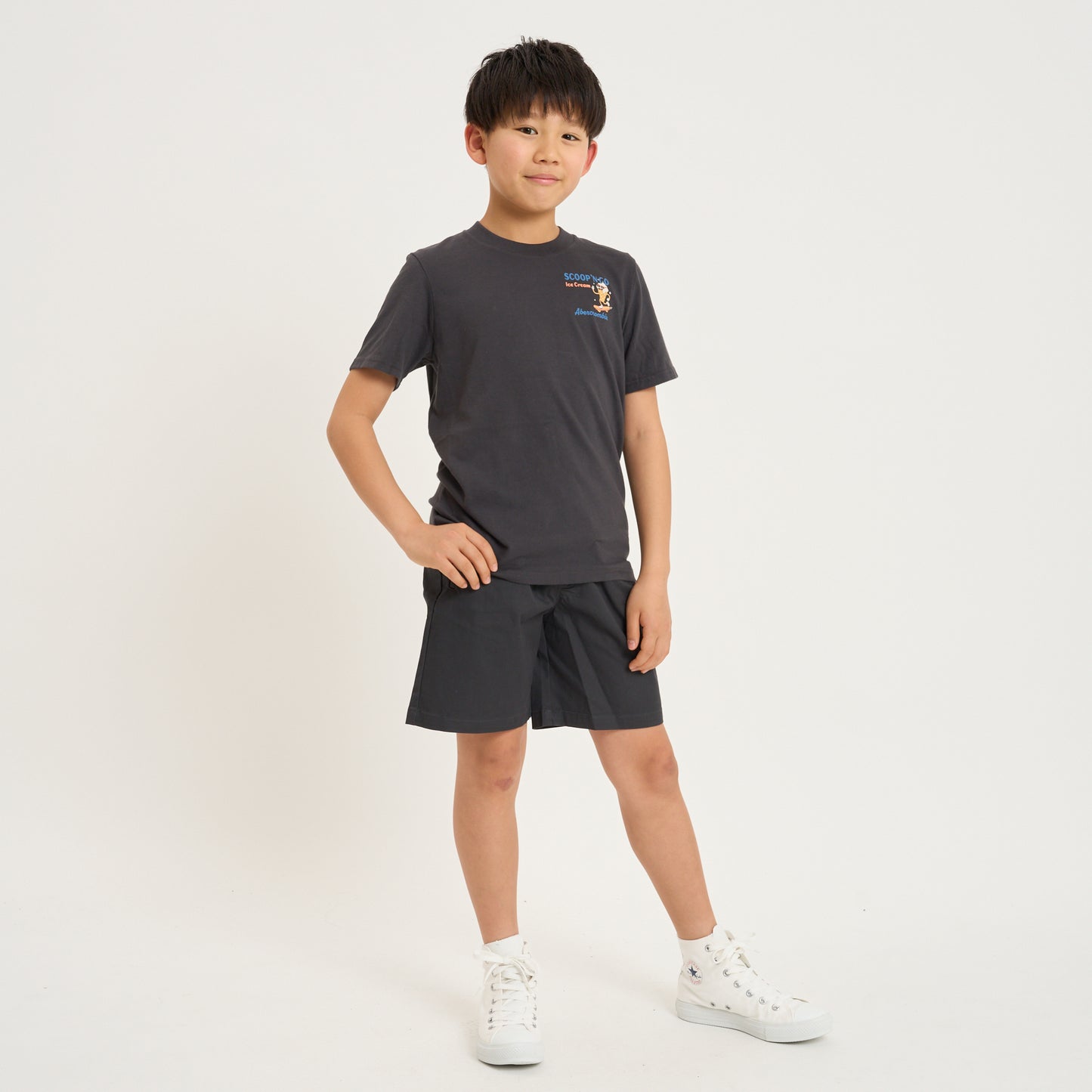 【110-170cm】  A&F(アバクロンビー&フィッチ) ハーフパンツ AFB PULL ON CHINO SHORTS
