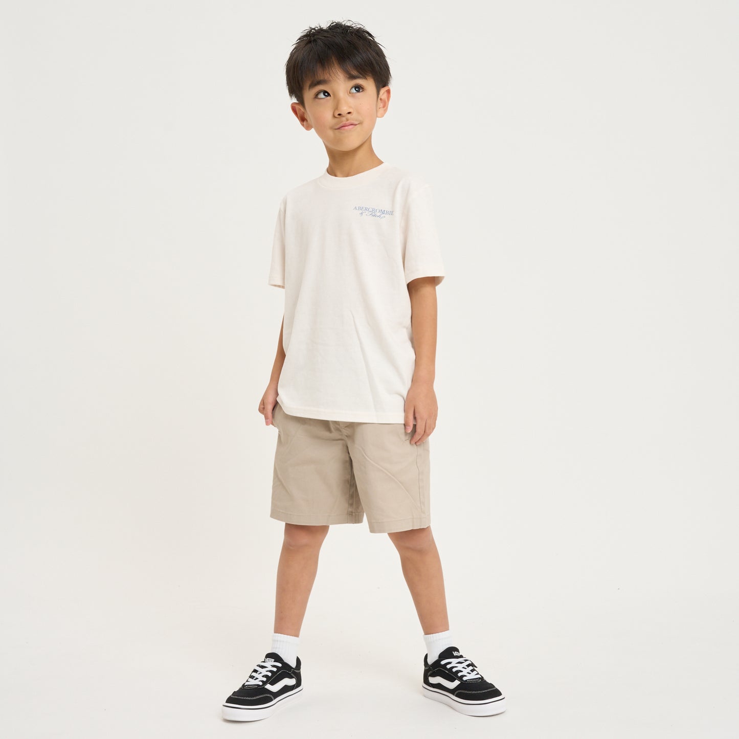 【110-170cm】  A&F(アバクロンビー&フィッチ) 半袖Tシャツ AFB AUTO CLUB TEE