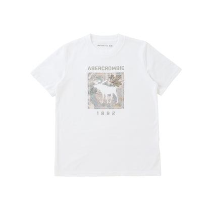 【110-170cm】 Tシャツ A&F(アバクロンビー&フィッチ) AFB CAMO MOOSE FILL TEE