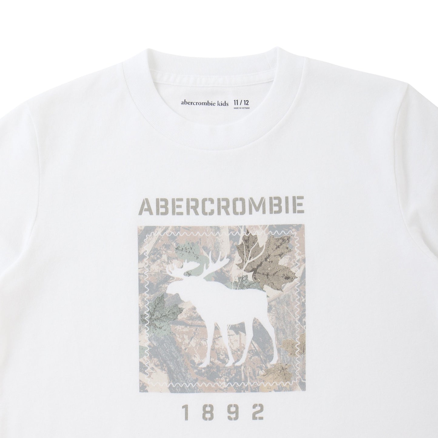 【110-170cm】 Tシャツ A&F(アバクロンビー&フィッチ) AFB CAMO MOOSE FILL TEE